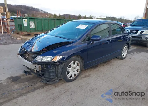 2009 Honda Civic Lx from USA, damaged, VIN 1HGFA16599L011897